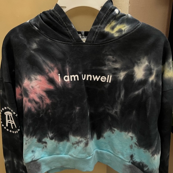 COPY - Tie Dye - BARSTOOL SPORTS / CALL HER DADDY / I AM UNWELL Cropped hoodie … - Picture 6 of 6